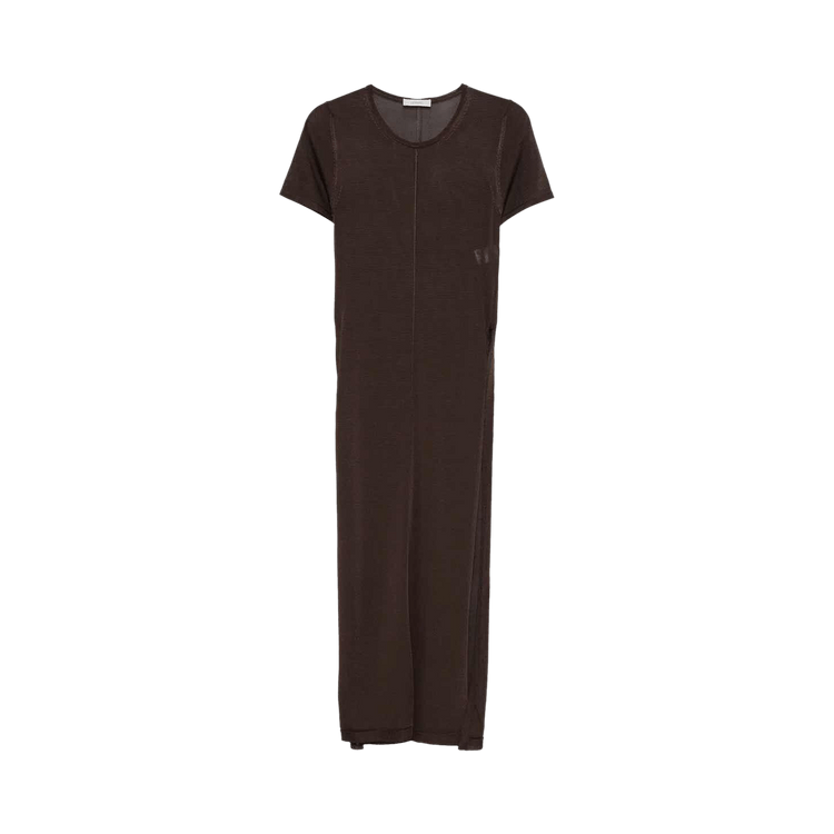 Lemaire｜DRESSES (Column Dress With Slits (DR1104 LK1037 Black Column Dress With Slits | LEMAIRE