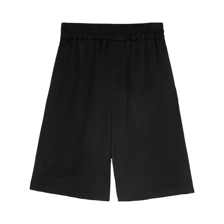 Buy Jil Sander High-Waisted Shorts 'Black' - J23KA0108