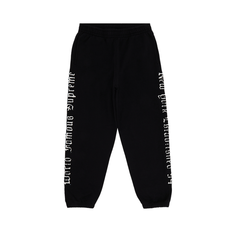 Buy Supreme Contrast Cutout Sweatpant 'Black' - SS25P40 BLACK | GOAT