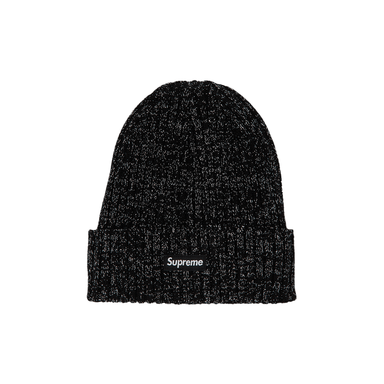Buy Supreme Overdyed Beanie 'Metallic Black' - SS25BN3