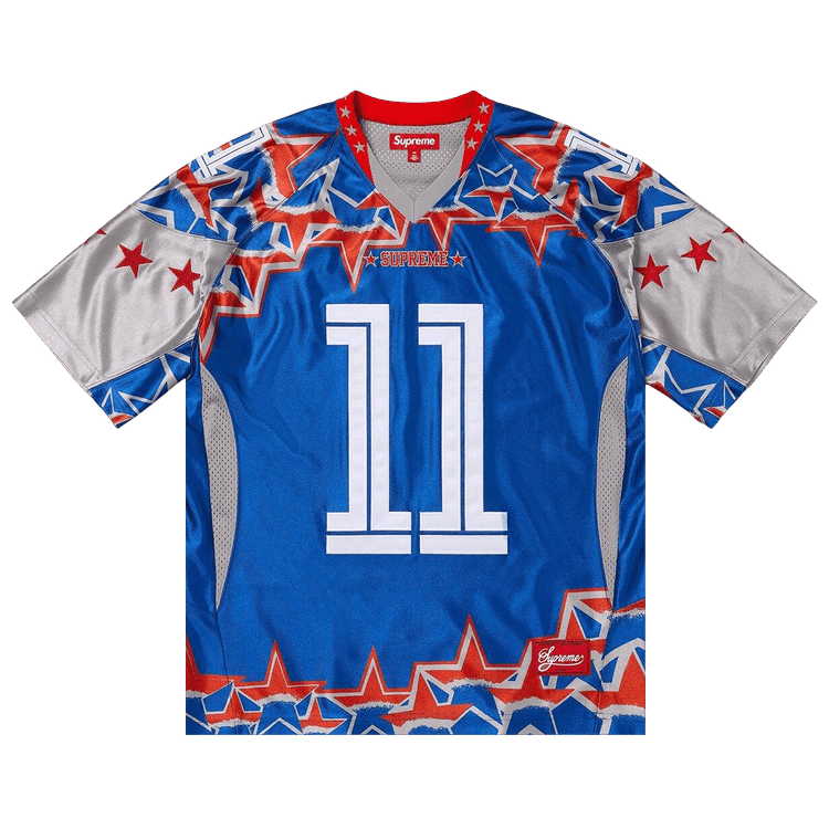 Buy Supreme Stars Football Jersey 'Royal' - SS25KN9 ROYAL | GOAT