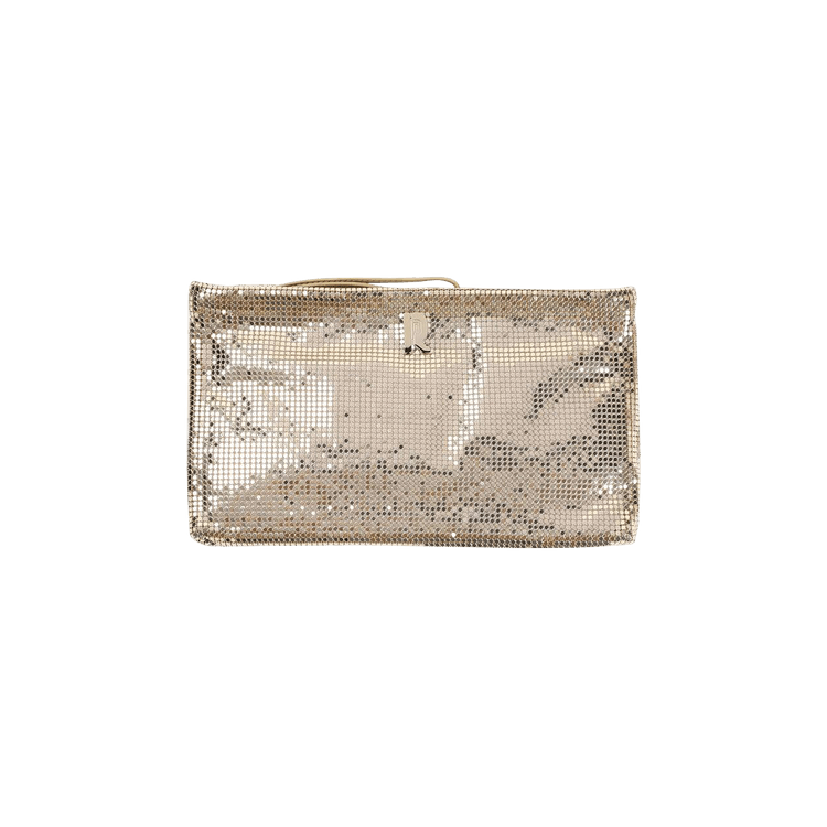 クラッチバッグ RABANNE Woman Clutch Gold 25PSS0505MET736 P710 Buy Rabanne Mesh Clutch Bag 'Gold' - 25PSS0505MET736 P710 | GOAT