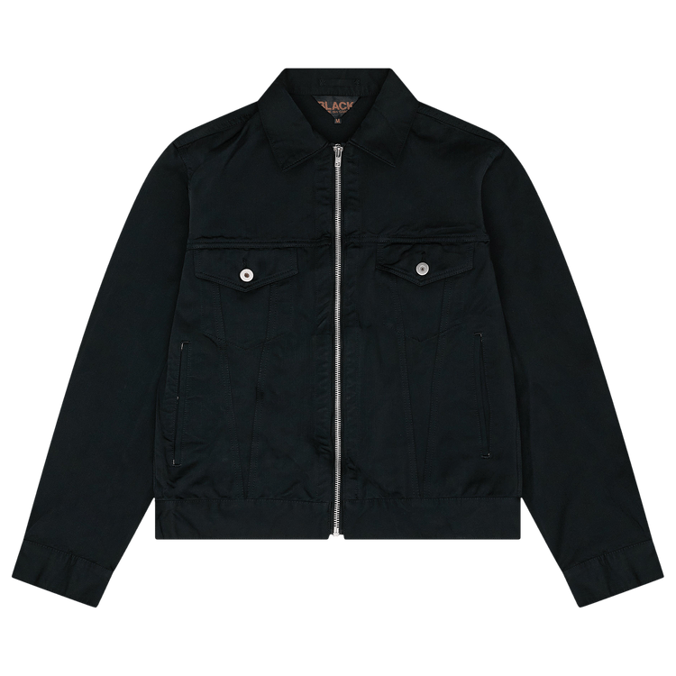 Buy Comme des Garçons Black Trucker Nylon Jacket 'Black' - 1N J006