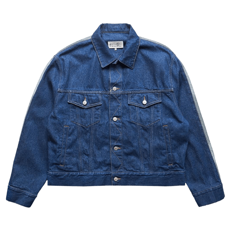 Buy MM6 Maison Margiela Split Reversed Denim Jacket 'Blue
