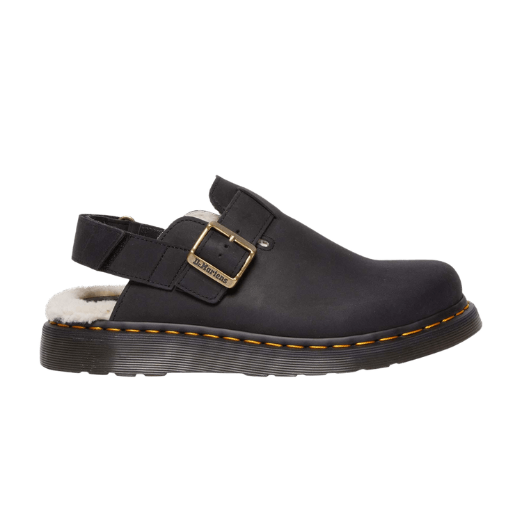 Buy Dr. Martens Jorge 2 Faux Fur Lined Slingback Mule 'Black