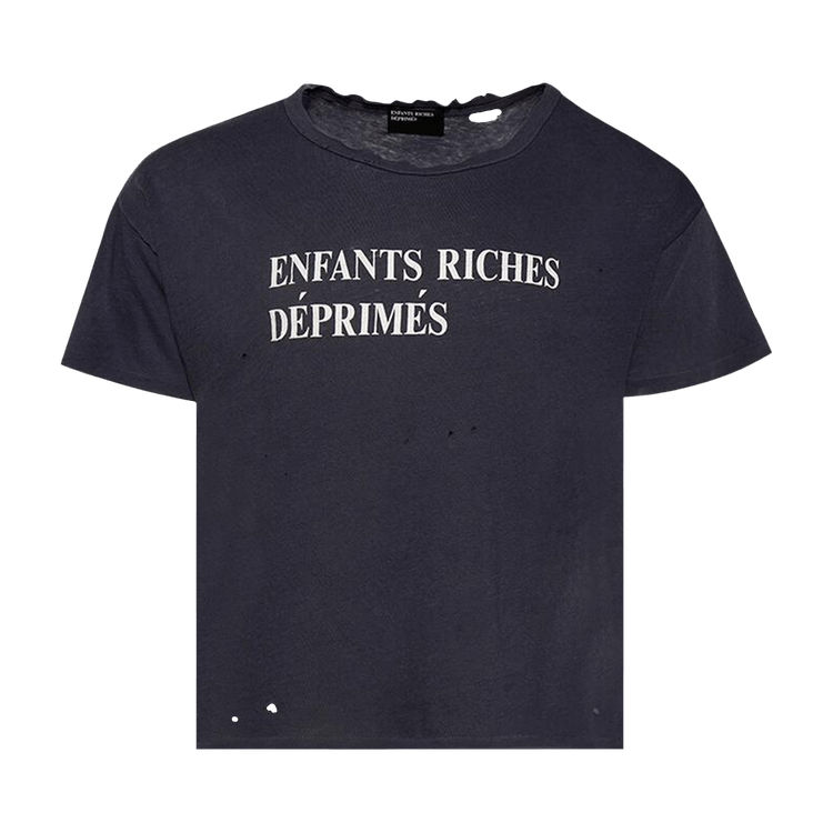 Buy Enfants Riches Déprimés Classic Logo T-Shirt 'Purple' - 010