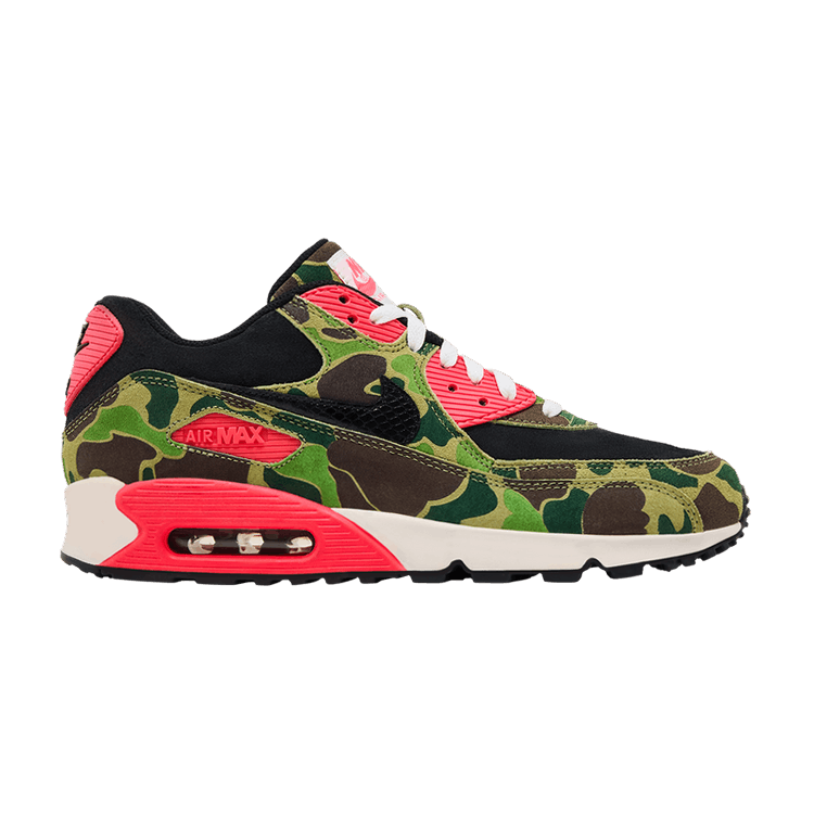 靴 NIKE AIRMAX90 PremiumDuck Huntercamo27cm Buy Atmos x Air Max 90 Premium 'Duck Camo' - 333888 025 | GOAT
