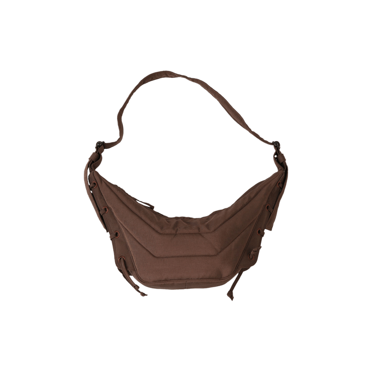 Lemaire｜ (SMALL SOFT GAME BAG (BG293 LF1330 520)) Lemaire - Small Soft Game Bag in Dark Chocolate – Stoy
