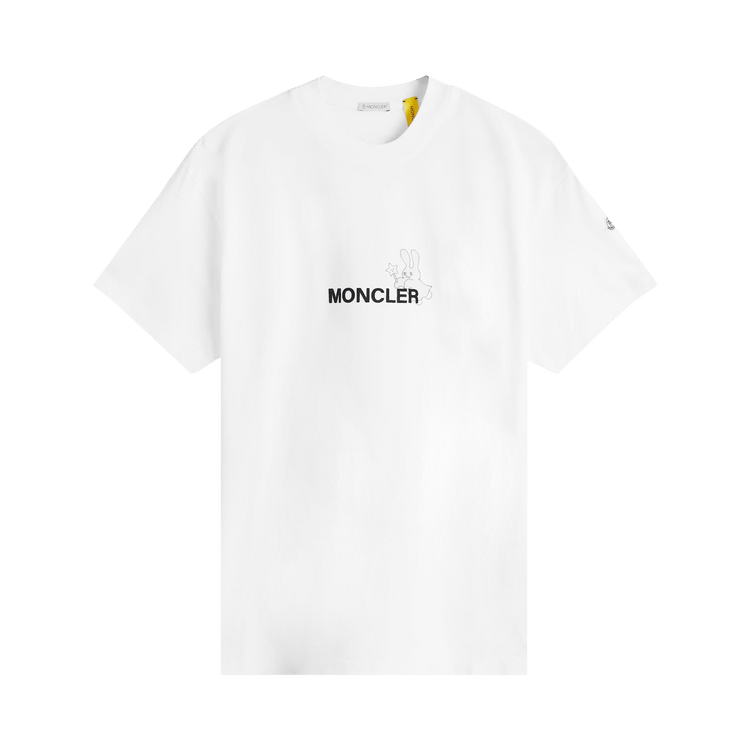 MONCLER FRGMT Tシャツ ホワイト 中古・古着通販】MONCLER