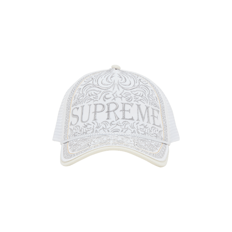 Buy Supreme Vaquero Mesh Back 5-Panel 'White' - SS25H49 WHITE | GOAT