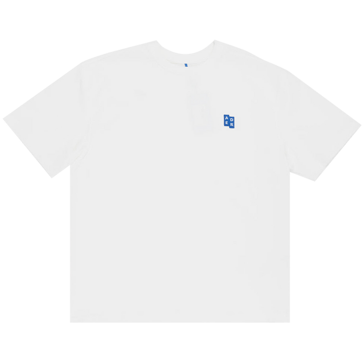 ★ADERERROR★ Tenit tie White Buy Ader Error TRS Tag T-Shirt 'Off White' - BO42FYTS0101OW