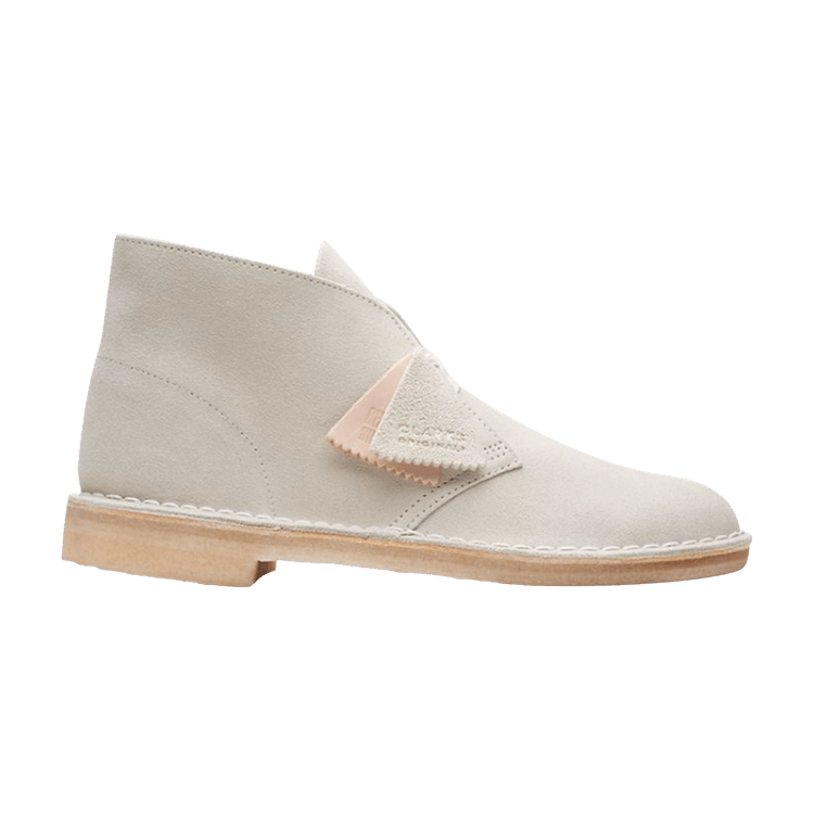 Buy Clarks Desert Boot 'Off White Suede' - 261 65799 | GOAT