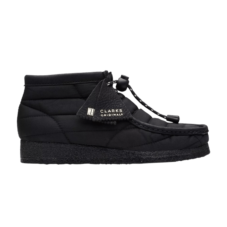 Buy Wmns Wallabee Boot 'Black Quilted' - 261 68587 | GOAT