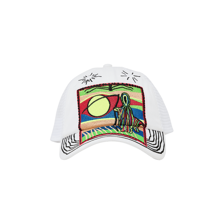 Buy Supreme Reaper Mesh Back 6-Panel 'White' - SS25H54 WHITE | GOAT