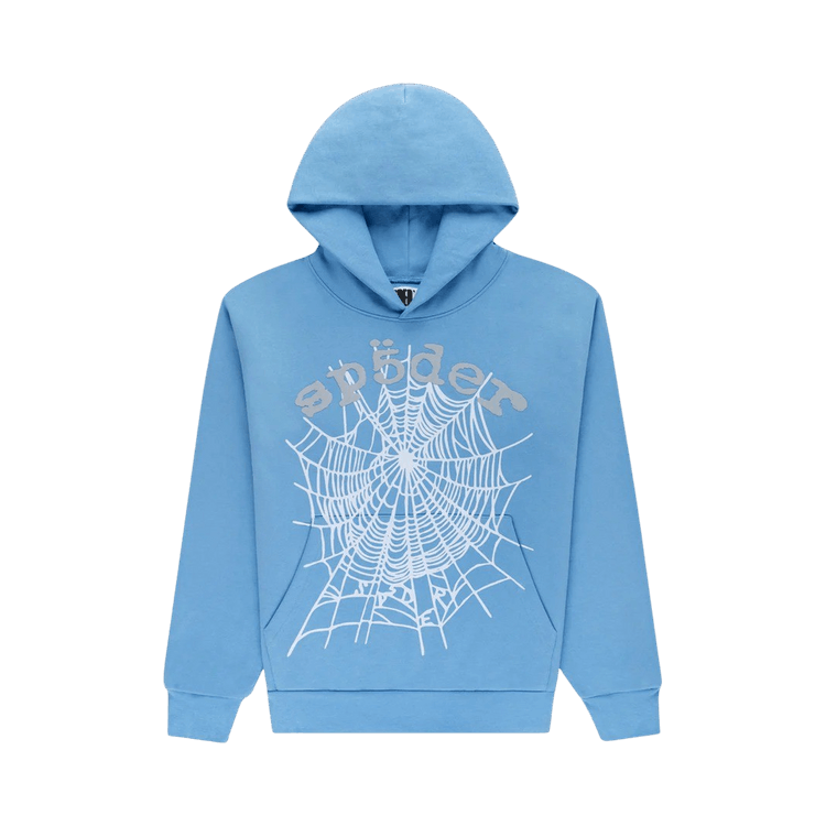 sp5der 水色確実正規品 Buy Sp5der OG Web V2 Hoodie 'Dusty Blue' - 02406 1SS2504SOWVHD