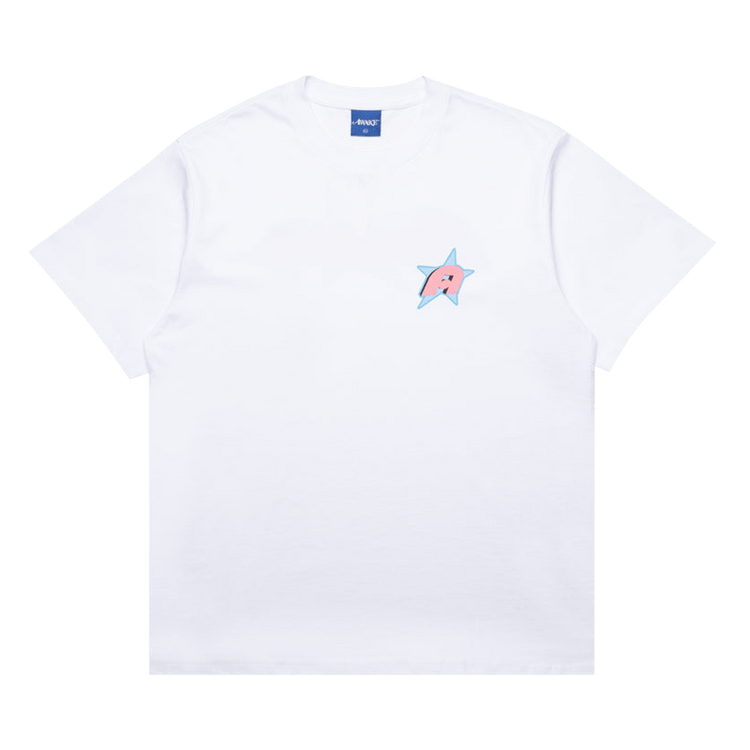 Tシャツ・カットソー AWAKE NY Men T Shirts AWK SP25 TS010CO WH WHITE Awake NY White T-shirt with Star A logo | TheDoubleF