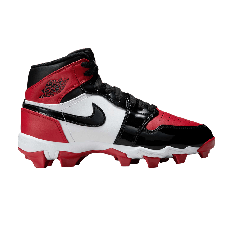 Buy Jordan 1 Mid Cleat GS 'Bred Toe' - HF6883 601 | GOAT Buy Jordan 1 Mid Cleat GS 'Bred Toe' - HF6883 601 | GOAT