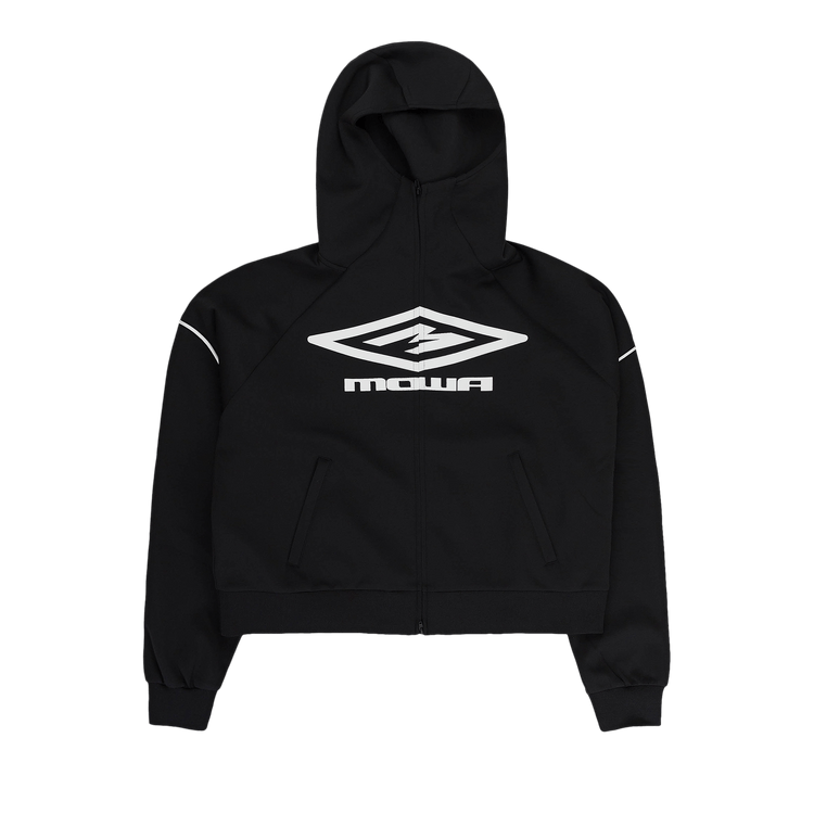 Buy Mowalola Mowa Tech Hoodie 'Black' - MOSS24HO02901372 | GOAT