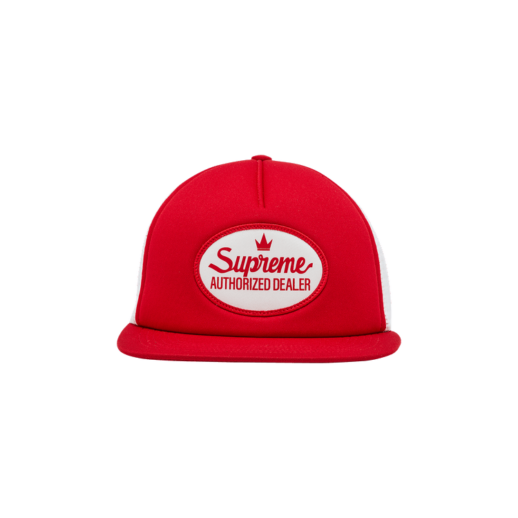 Buy Supreme Authorized Mesh Back 5-Panel 'Red' - SS25H125
