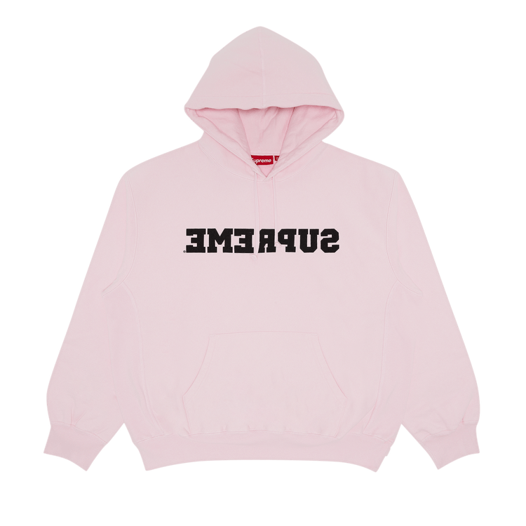 【Supreme】 Reverse Hooded Sweatshirt Light Pink - 25SS Supreme Reverse Hooded Sweatshirt (SS25) - $158