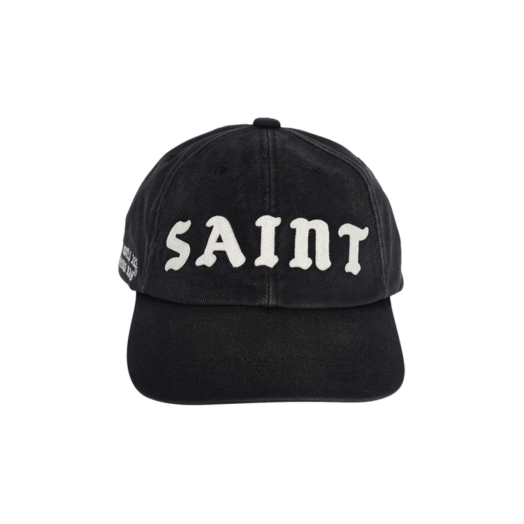 Buy SAINT Mxxxxxx Saint 6 Panel Cap 'Black' - SM HR8 0000 079 | GOAT