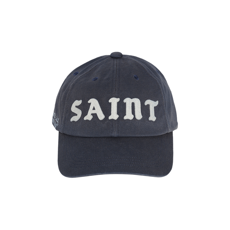 Buy SAINT Mxxxxxx Saint 6 Panel Cap 'Navy' - SM HR8 0000 080 | GOAT