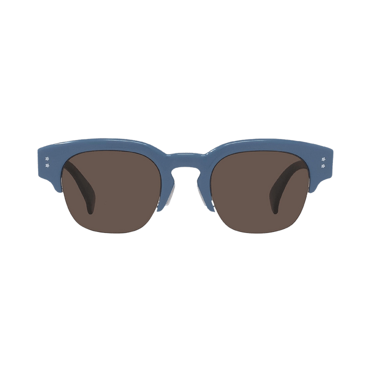 Buy Kenzo Round Sunglasses 'Blue/Brown' - KZ40179U 84E | GOAT