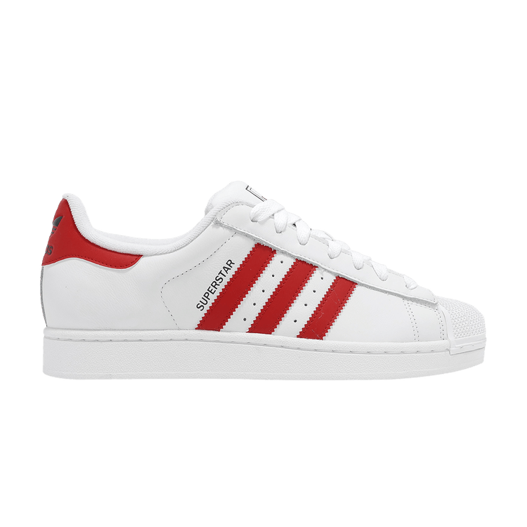Buy Adidas Superstar 2 'White Scarlet' - JQ4728 | GOAT