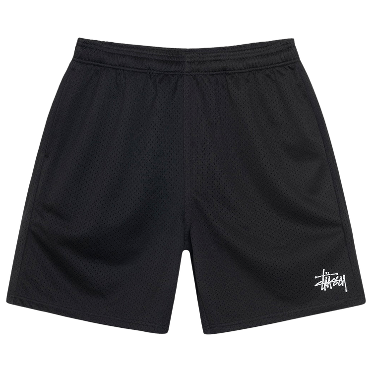 Buy Stussy Basic Mesh Short 'Black' - 112335 BLAC | GOAT