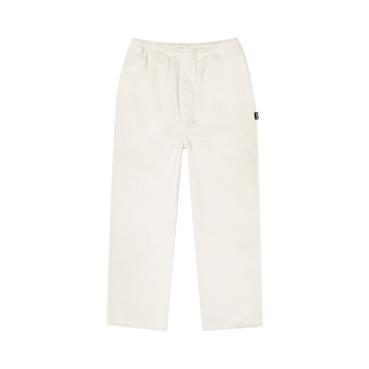 パンツ stussy BEACH PANT COTTON TWILL / BONE Buy Stussy Beach Pant Cotton Twill 'Bone' - 116709 BONE | GOAT