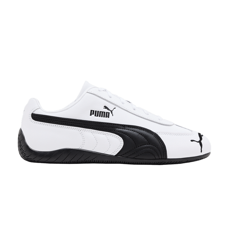 Buy Speedcat Leather 'White Black' - 401603 02 | GOAT