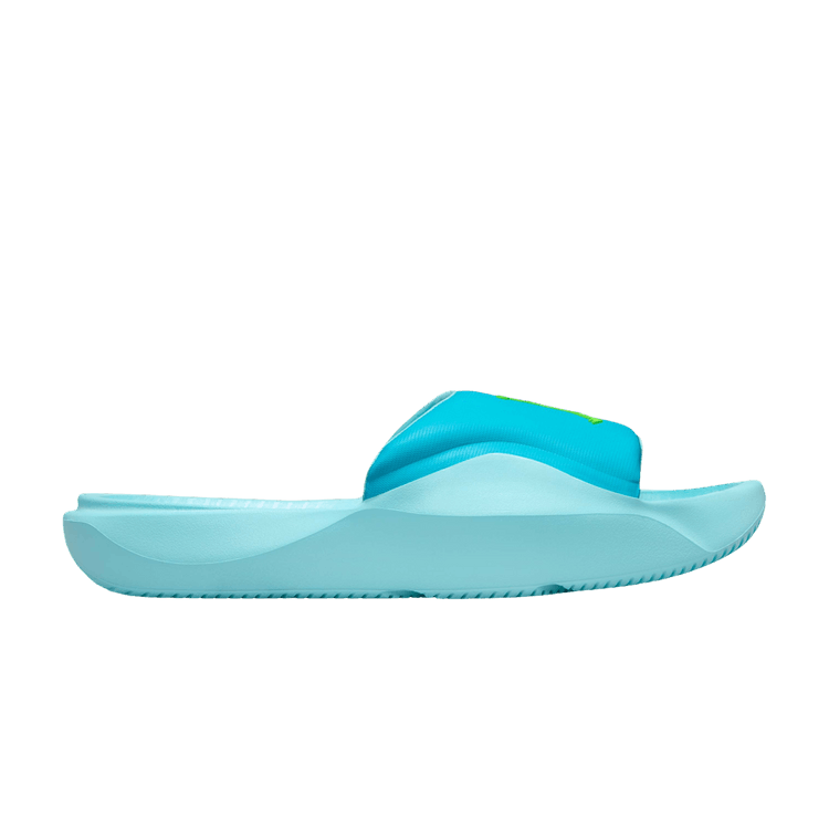 Jordan Franchise Slide Chlorine Blue Copa Electric Green