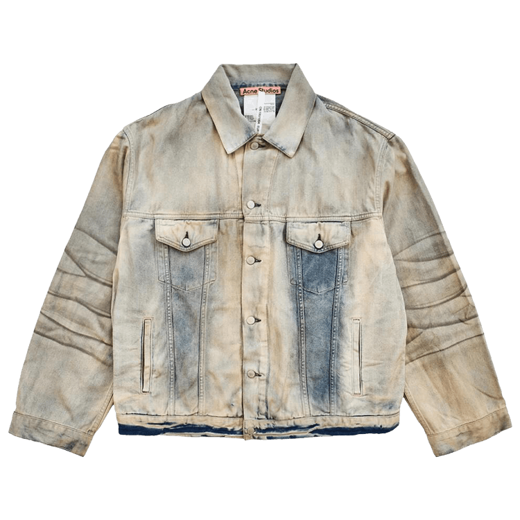 Buy Acne Studios Oversize Denim Jacket 'Blue' - C90191 GOAT BLUE