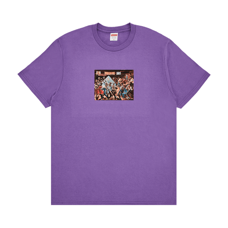 Buy Supreme x Ernie Barnes Tee 'Purple' - SS25T16 PURPLE | GOAT