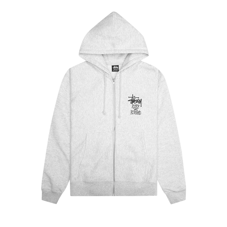 Buy Stussy Well Suited Zip Hoodie 'Ash Heather' - 1975081 Buy Stussy Well Suited Zip Hoodie 'Ash Heather' - 1975081