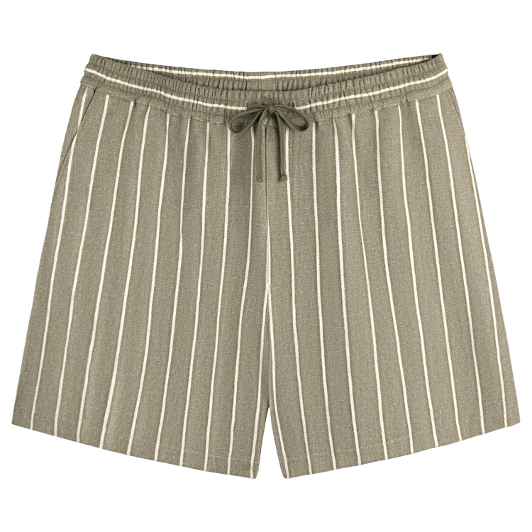 Buy Aimé Leon Dore Kalloni Striped Short 'Laurel Oak/White Stripe