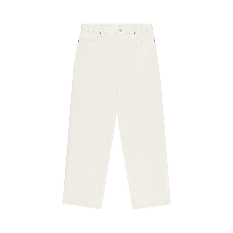 Buy Aimé Leon Dore Garment Dyed Relaxed Fit Denim 'Bright White