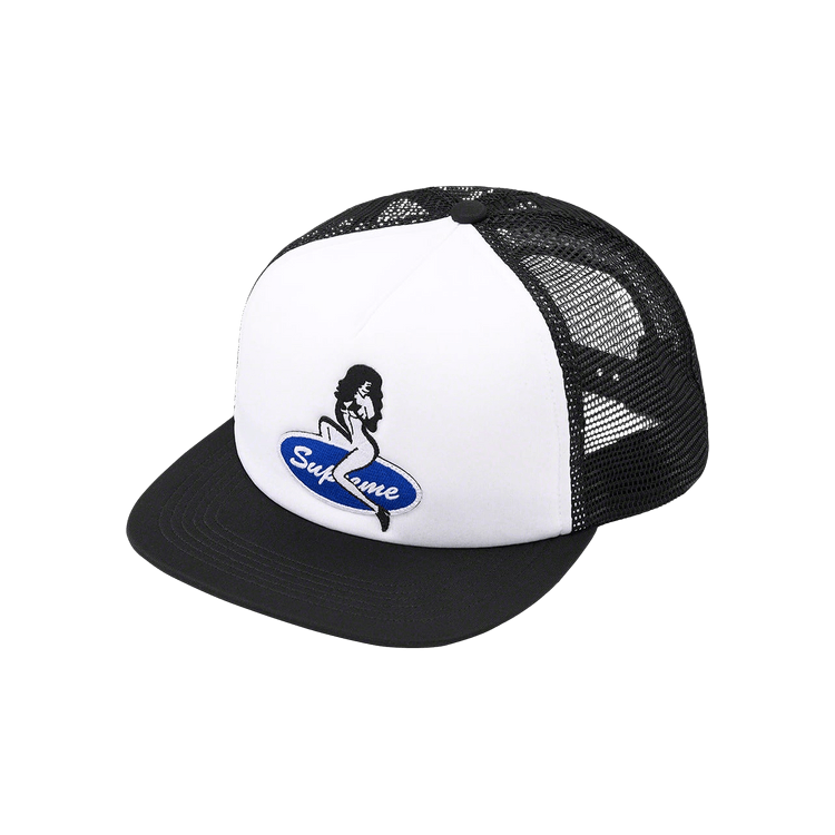 Buy Supreme Pin Up Mesh Back 5-Panel 'Black' - FW22H131