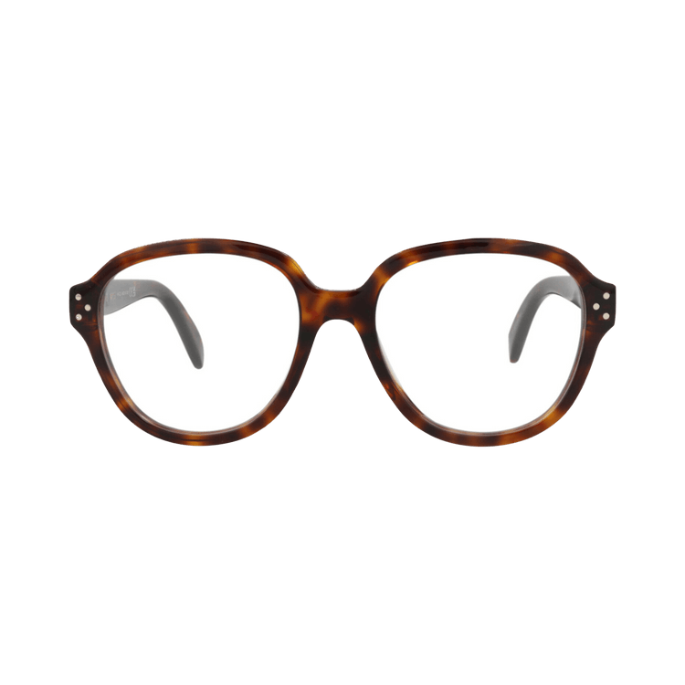 メガネ Celine Eyeglasses CL50107I 052 Tortoise Shell Buy CELINE Round Optical Glasses 'Havana/Transparent