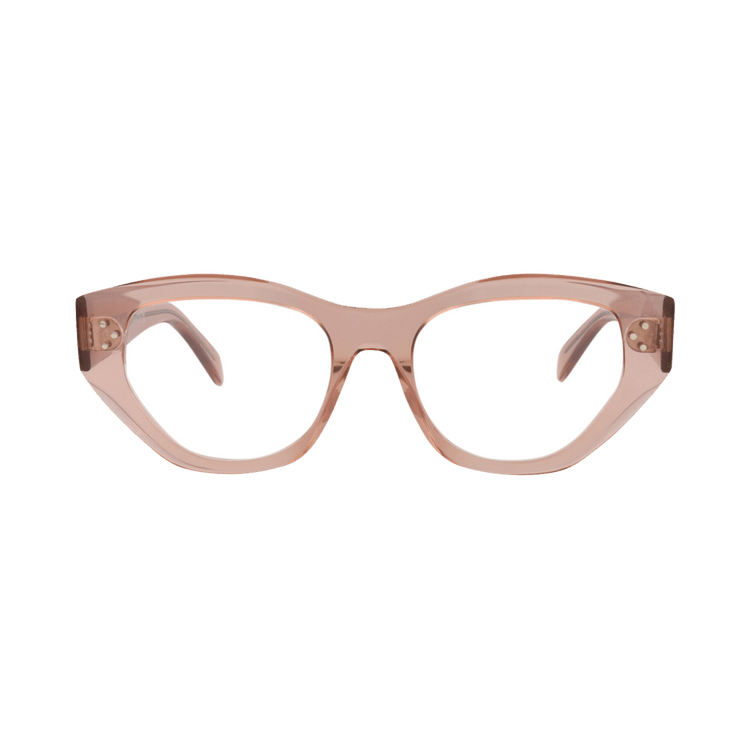 メガネ Celine Eyeglasses CL50111I 072 Pink Transparent Cat Eye Buy CELINE Cat Eye Optical Glasses 'Pink/Transparent