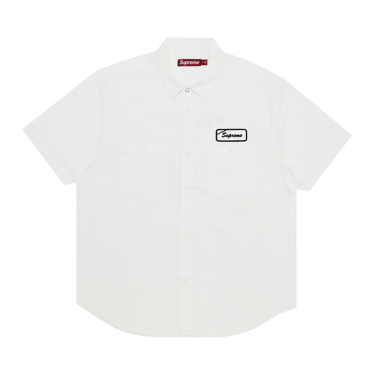トップス supreme  White Work Shirt Supreme Snow White Work Shirt (FW24) - $148