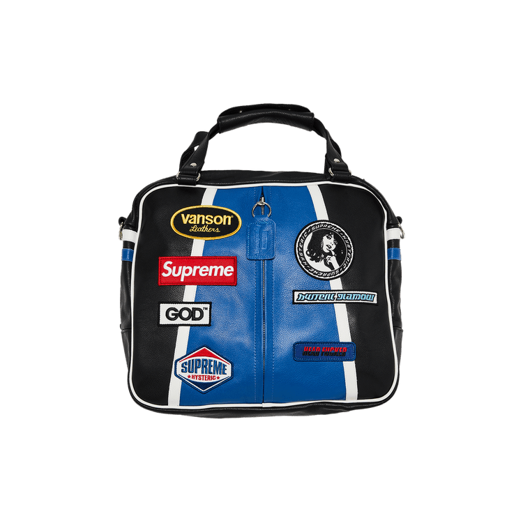 【Supreme x Hysteric Glamour】 Vanson Leathers Bag Black Supreme HYSTERIC GLAMOUR Vanson Leathers Bag (FW24) - $698