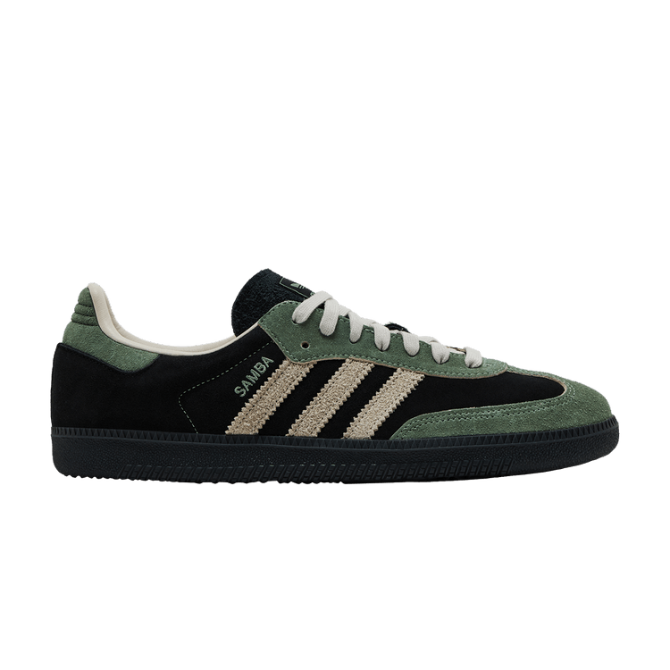 Buy Wmns Samba OG 'Black Silver Green' - JI2680 | GOAT