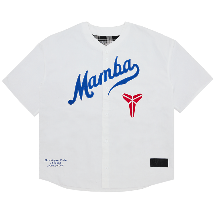 NIKE × Kobe Bryant Baseball Jersey XL Nike Kobe Bryant Baseball Jersey (Asia Sizing) Black Men