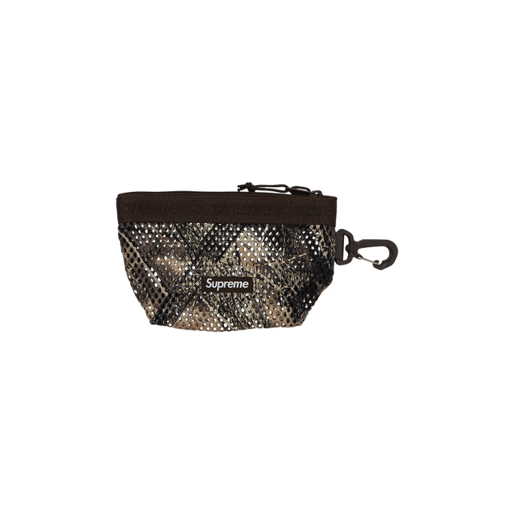 未使用 Mesh Mini Pouch TrueTimber Camo Buy Supreme Mesh Mini Pouch 'TrueTimber Kanati Camo