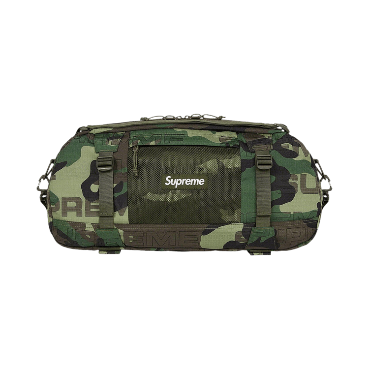 Buy Supreme Duffle Bag 'Woodland Camo' - FW21B10 WOODLAND CAMO | GOAT