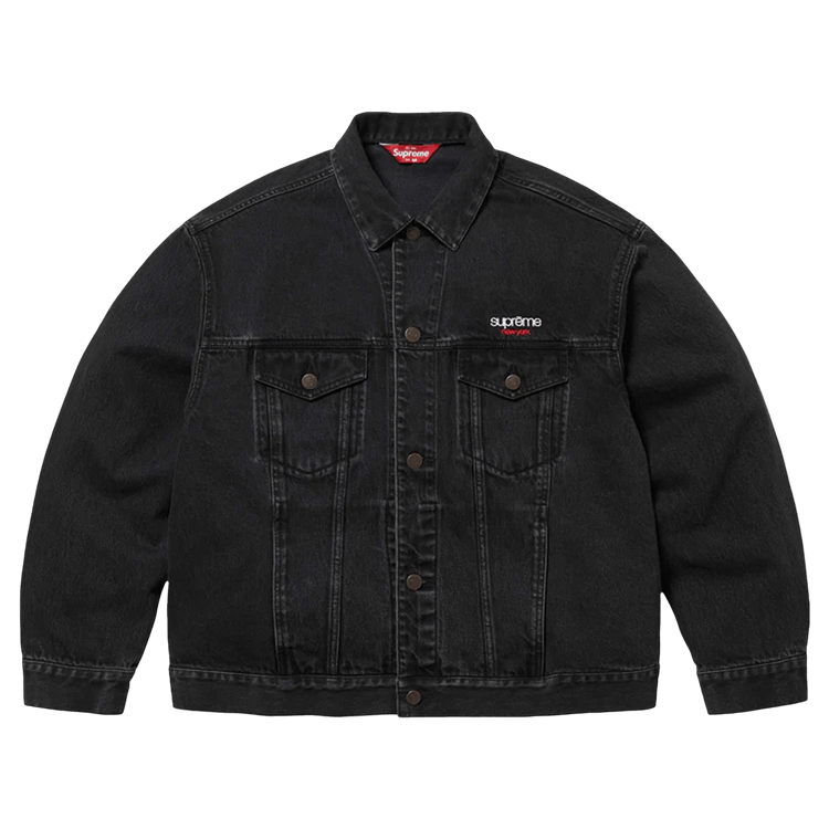 Supreme Denim Chore Trucker Jacket M 黒 Supreme Denim Chore Trucker Jacket Black