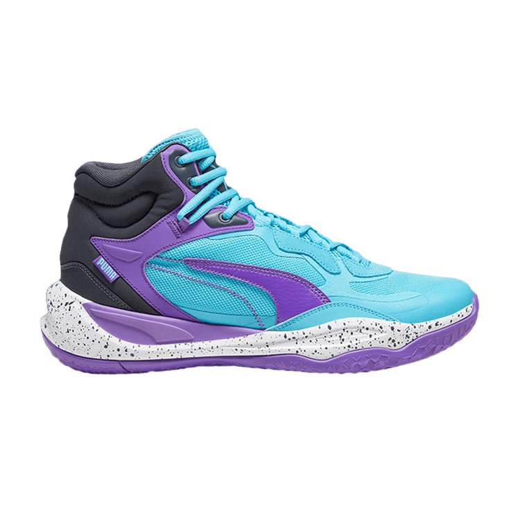 PUMA Playmaker Pro Mid 'Purple Glimmer Bright Aqua'