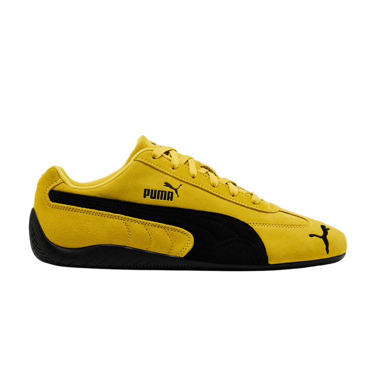 【Puma】 正規品★ Speedcat OG Pele Yellow Puma Black ★人気 Mens PUMA Speedcat OG Athletic Shoe - Pelé Yellow / Black