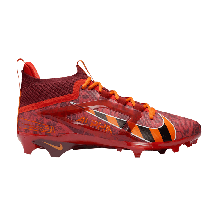 Men's Nike Alpha Menace 4 Elite NRG Red Football Cleats